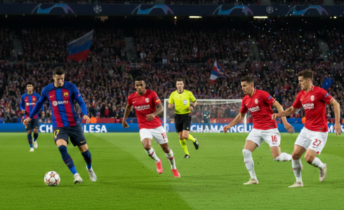 موعد مباراة برشلونة ضد سلافيا براج والقنوات الناقلة في دوري أبطال أوروبا 2026