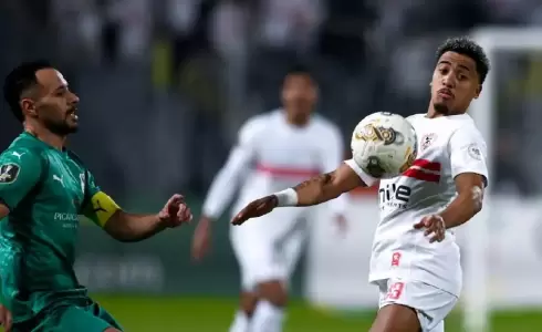 التعادل يحكم مواجهة الزمالك والمصري