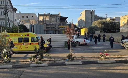 من موقع الجريمة في شفاعمرو، صباح اليوم