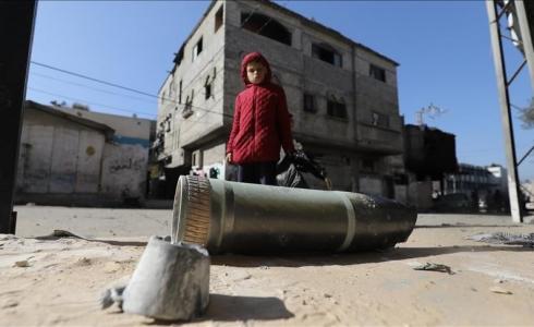 الداخلية الفلسطينية- 20 ألف قنبلة تحت الركام بغزة