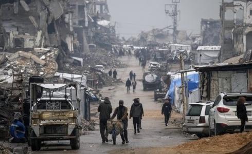 آثار العدوان الإسرائيلي على قطاع غزة