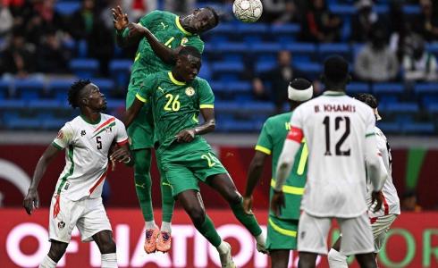 من مباراة السودان والسنغال
