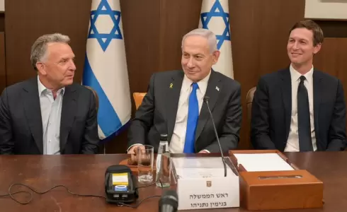 نتنياهو وويتكوف وكوشنر - أرشيف