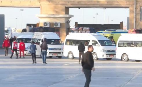 معبر رفح من الجانب المصري