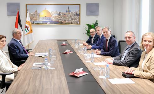 الشيخ يبحث مع (UNDP) تسريع جهود التعافي في غزة