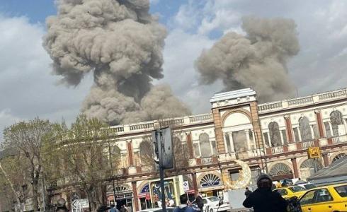 قصف طهران اليوم