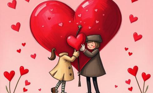 رسالة عيد الحب لزوجتي 2026