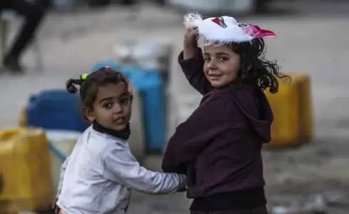 أطفال غزة - تعبيرية