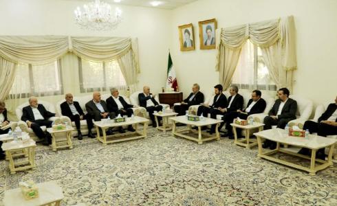 لقاء وفد من حماس مع مسؤول إيراني بالدوحة