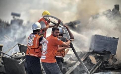 الدفاع المدني في غزة - توضيحية