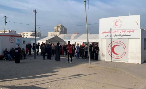 مستشفى السرايا الميداني في غزة