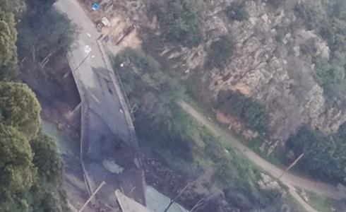 قصف  الجسر فوق نهر الليطاني