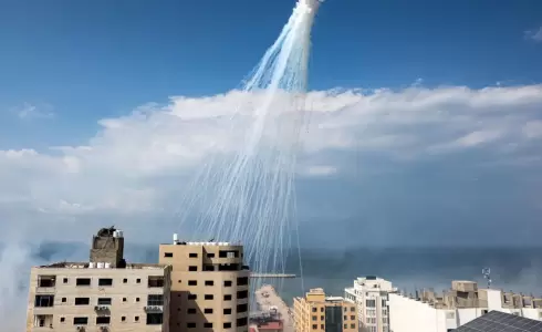 استخدام الفوسفور الأبيض في غزة ولبنان - أرشيف