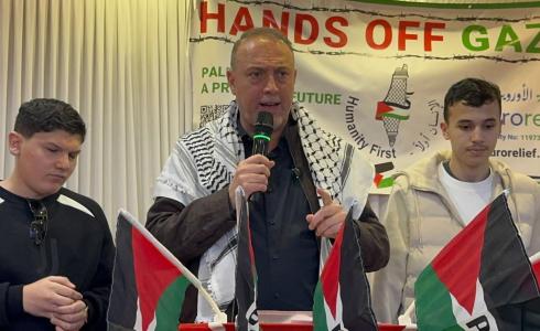 خلال الاحتفاء بالعائلات التي تم اجلاؤها للعلاج في بريطانيا