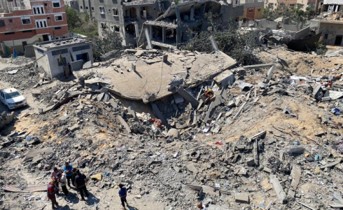 الدمار في غزة - تعبيرية