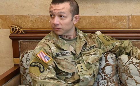 اللواء جاسبر جيفيرز، قائد قوة الاستقرار الدولية في قطاع غزة