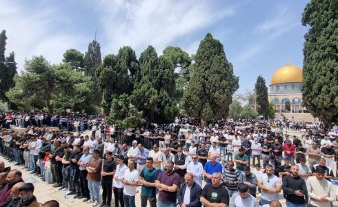 صلاة الجمعة في المسجد الأقصى