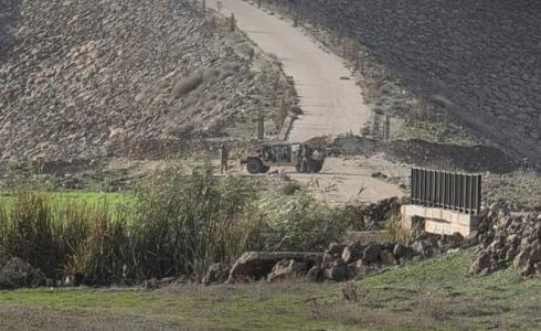 قوة إسرائيلية أثناء توغلها في ريف القنيطرة (سانا)