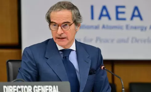 المدير العام للوكالة الدولية للطاقة الذرية رافايل غروسي