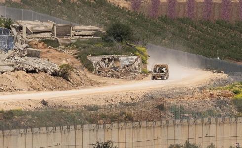 مركبة عسكرية للجيش الإسرائيلي في جنوب لبنان