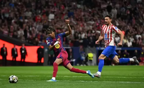 أتلتيكو يطيح ببرشلونة ويتأهل لنصف نهائي دوري أبطال أوروبا