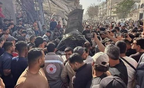 قصف إسرائيلي استهدف سيارة وسط مدينة غزة