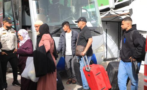إجلاء 122 مريضا ومرافقا من غزة