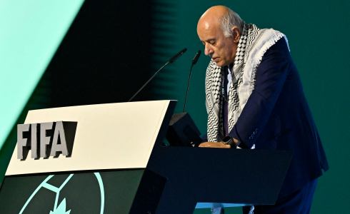 الرجوب أمام كونغرس الفيفا