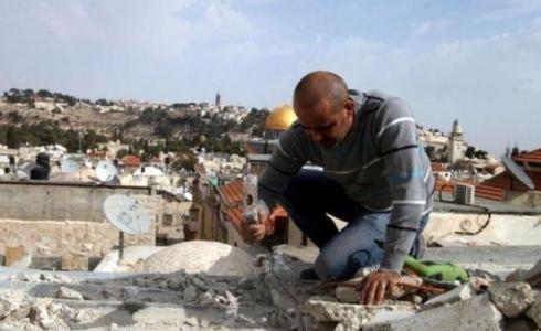 مقدسي يهدم منزله ذاتياً - أرشيفية