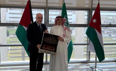 الهباش يلتقي مع السفير السعودي