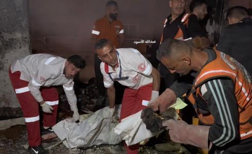 من شهداء الليلة جراء القصف في غزة