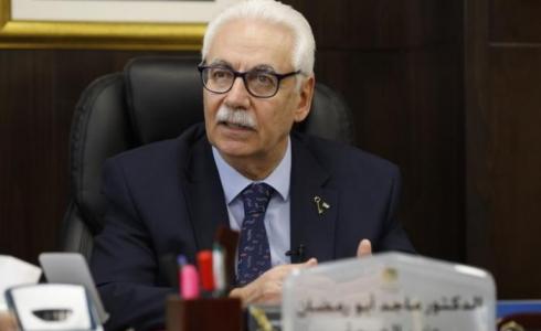 وزير الصحة ماجد أبو رمضان