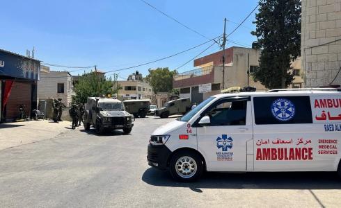 إسعاف فلسطيني في الضفة