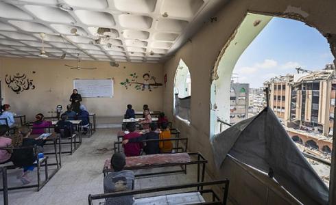 مدرسة في قطاع غزة