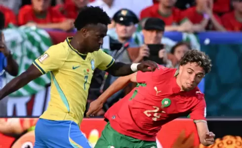 من مباراة البرازيل والمغرب اليوم