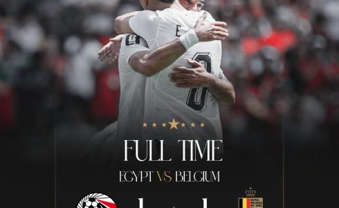 ملخص مباراة مصر وبلجيكا في مونديال 2026