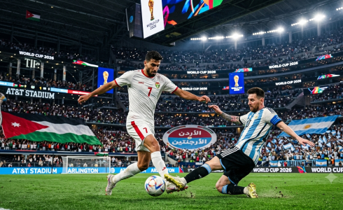 القنوات المفتوحة الناقلة لمباراة الأردن والأرجنتين في كأس العالم 2026