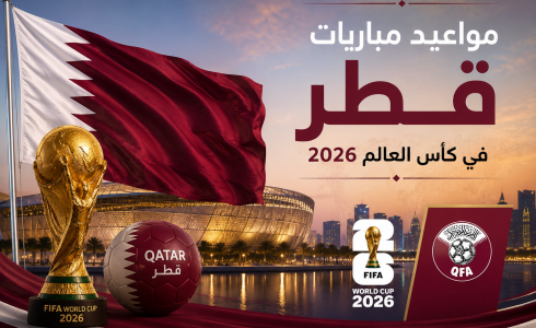 مواعيد مباريات قطر في كأس العالم 2026 بتوقيت الدوحة