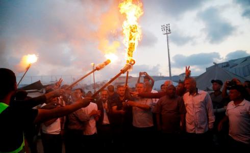 إيقاد شعلة مونديال 2026 في استاد الشهيد محمد الدرة