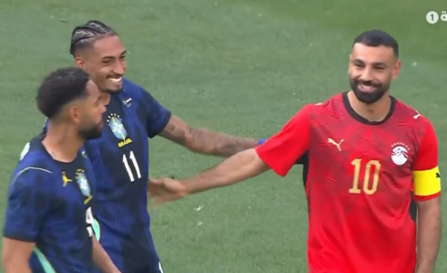 البرازيل تهزم مصر بهدفين مقابل هدف