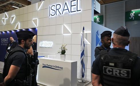 الجناح الإسرائيلي في معرض باريس الدولي للطيران، أرشيفية
