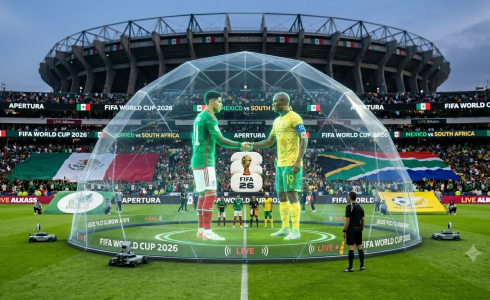 القنوات المجانية الناقلة لكأس العالم 2026 - مباراة المكسيك وجنوب أفريقيا