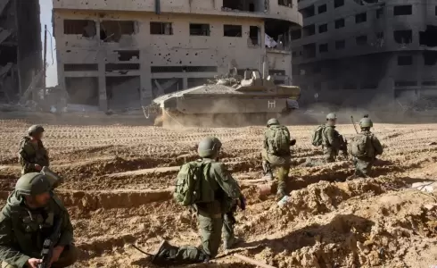 الجيش الإسرائيلي في قطاع غزة