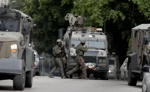 الجيش الإسرائيلي في نابلس