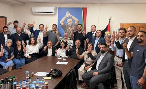 لقاء فرنسي في مكتب البرغوثي يبحث الإخفاء القسري بغزة