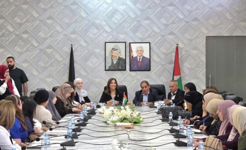 وزيرة المرأة تعلن من بيت لحم مبادرة اقتصادية لدعم مشاريع النساء