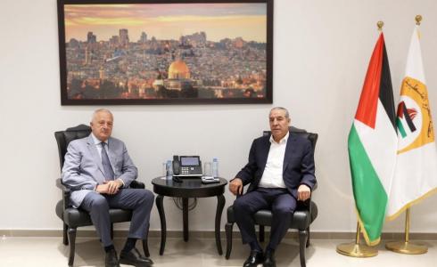 الشيخ يستقبل مع ممثل روسيا الاتحادية