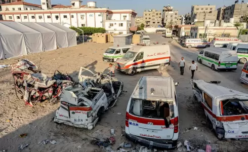 غزة: تحذيرات من شلل وشيك في خدمات النقل والإسعاف - تعبيرية