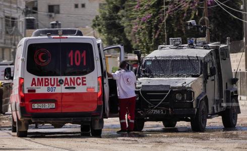 اسعاف وسط جنود الاحتلال بالضفة - أرشيف