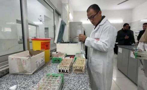 الصحة بغزة: الفحوصات المخبرية تراجعت لـ38% من معدلها الطبيعي